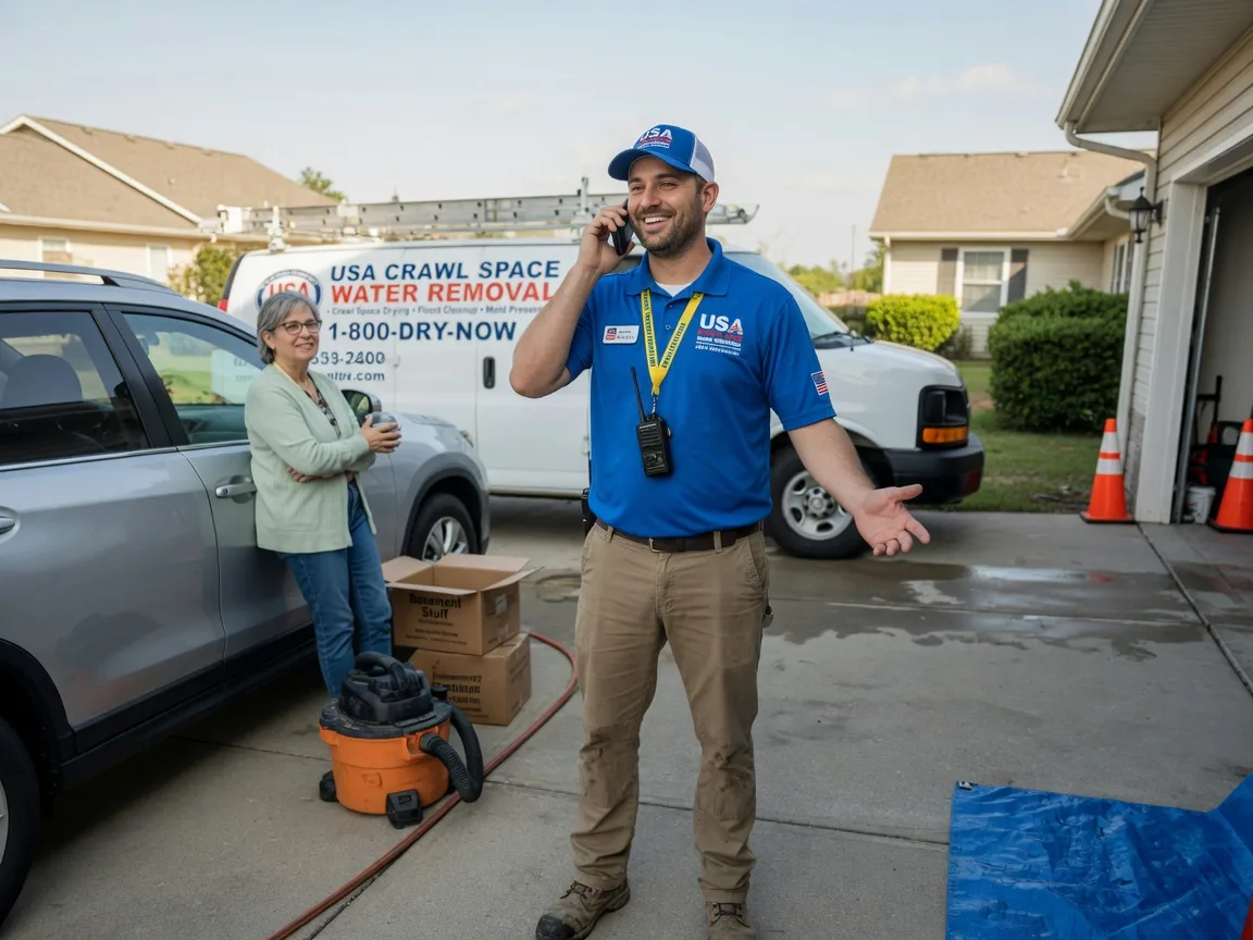 Crawl Space Water Removal Evant, TX FAQs